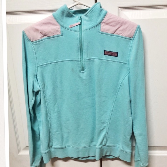 Vineyard vines blue/turquoise & pink shep shirt - Picture 1 of 2